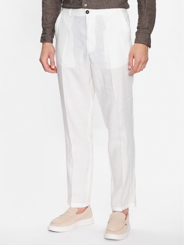 United Colors Of Benetton United Colors Of Benetton Чино панталони 4AGH55HW8 Екрю Regular Fit