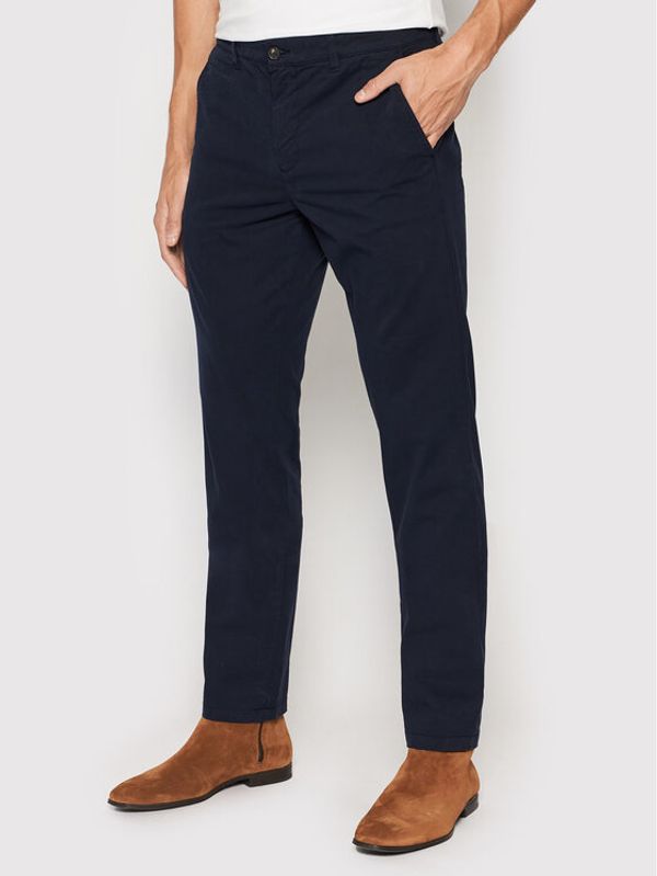 United Colors Of Benetton United Colors Of Benetton Чино панталони 4DKH55I18 Тъмносин Slim Fit