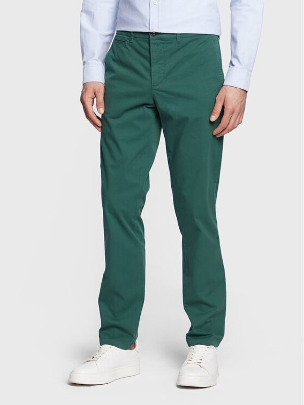 United Colors Of Benetton United Colors Of Benetton Чино панталони 4DKH55I18 Зелен Slim Fit
