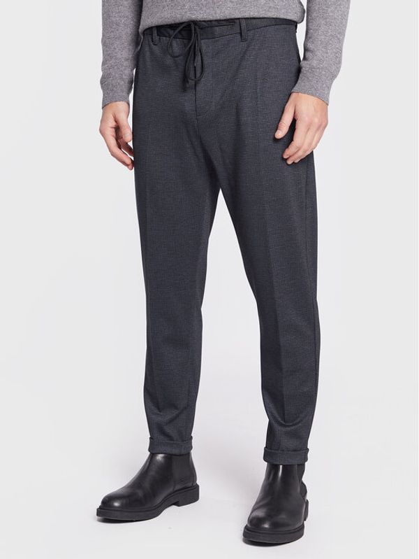 United Colors Of Benetton United Colors Of Benetton Чино панталони 4H8BUF011 Тъмносин Carrot Fit