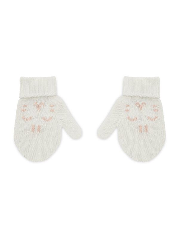 United Colors Of Benetton United Colors Of Benetton Детски ръкавици 1270HG001 Бял