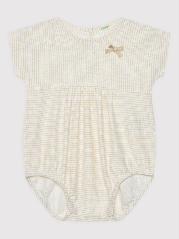 United Colors Of Benetton United Colors Of Benetton Детско боди 39NAAB002 Бежов Regular Fit