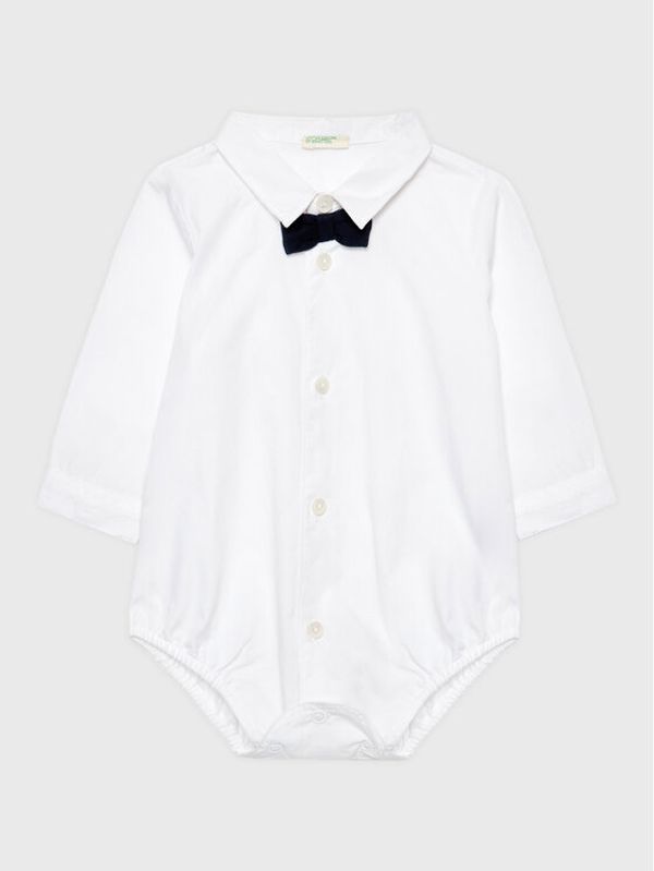 United Colors Of Benetton United Colors Of Benetton Детско боди 5EW7AQ005 Бял Regular Fit