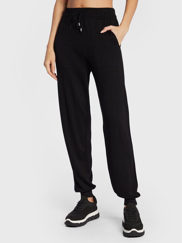 United Colors Of Benetton United Colors Of Benetton Долнище анцуг 113CDF004 Черен Relaxed Fit