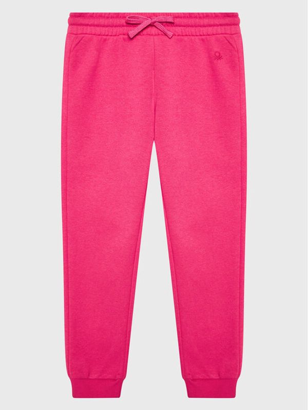 United Colors Of Benetton United Colors Of Benetton Долнище анцуг 35TMCF022 Розов Regular Fit