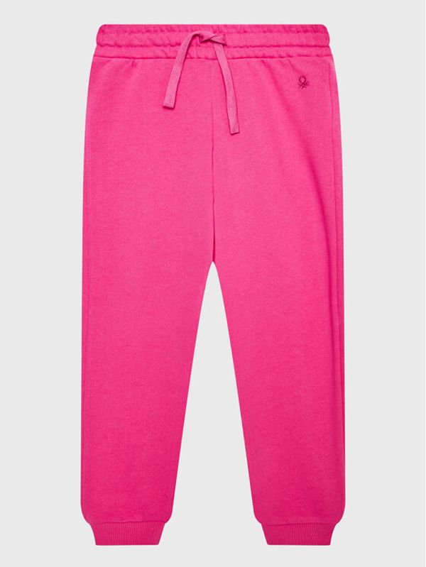 United Colors Of Benetton United Colors Of Benetton Долнище анцуг 3J68CF02H Розов Regular Fit