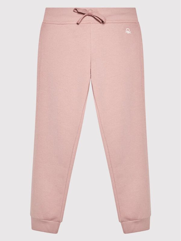 United Colors Of Benetton United Colors Of Benetton Долнище анцуг 3J68I0017 Розов Regular Fit