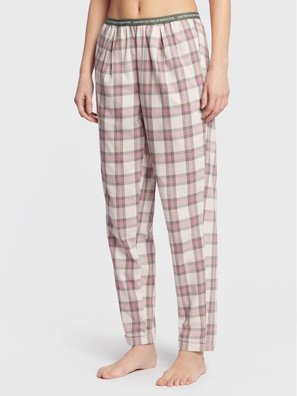 United Colors Of Benetton United Colors Of Benetton Долнище на пижама 47PJ3F461 Розов Regular Fit