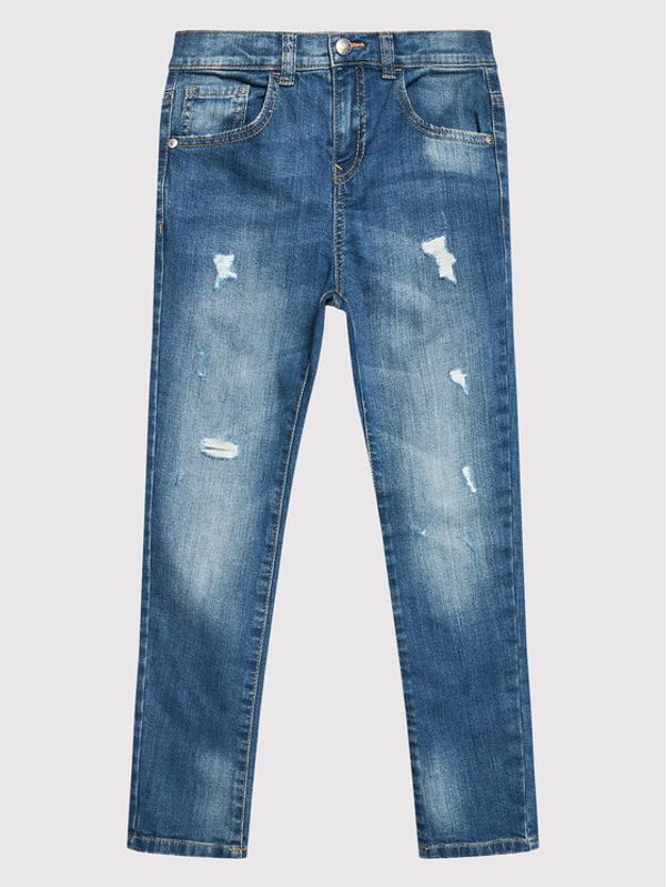 United Colors Of Benetton United Colors Of Benetton Дънки 4AC657OX0 Син Skinny Fit