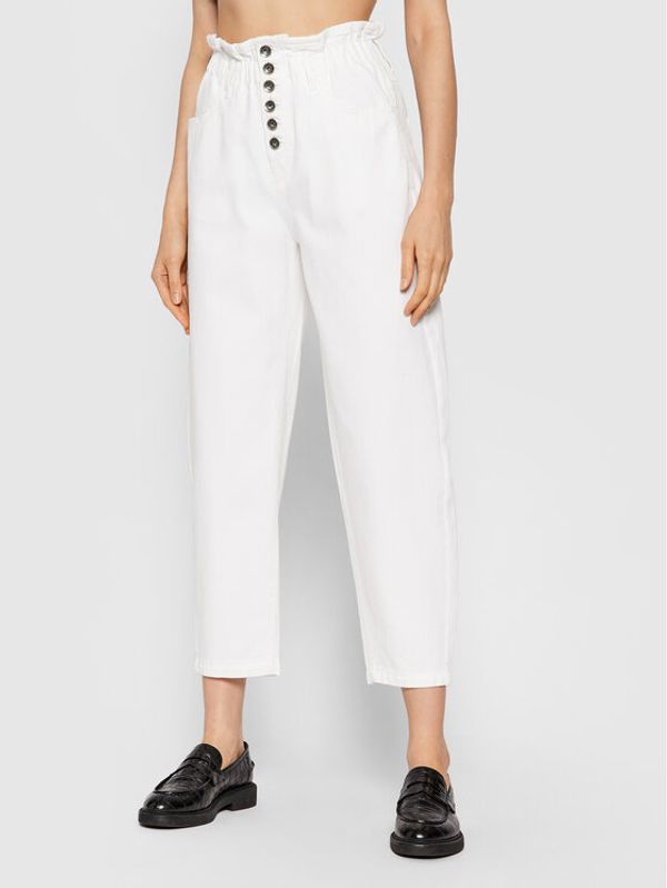 United Colors Of Benetton United Colors Of Benetton Дънки 4DUK57535 Бял Relaxed Fit