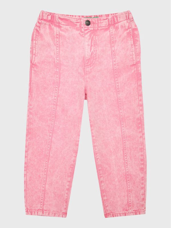 United Colors Of Benetton United Colors Of Benetton Дънки 4I8BCE01G Розов Relaxed Fit