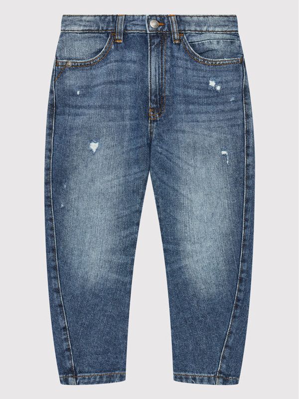 United Colors Of Benetton United Colors Of Benetton Дънки 4UGJCE00D Тъмносин Carrot Fit