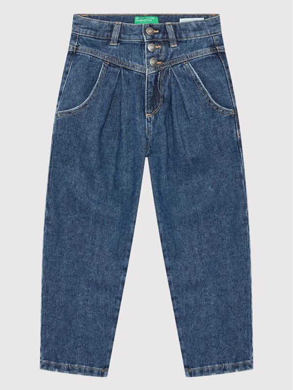 United Colors Of Benetton United Colors Of Benetton Дънки 4UGJCF00U Тъмносин Slouchy Fit