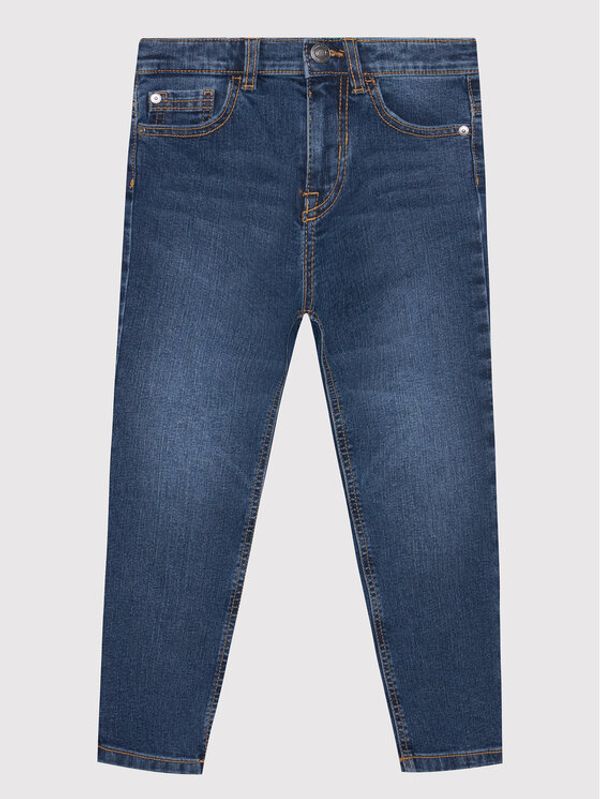 United Colors Of Benetton United Colors Of Benetton Дънки 4XA257L80 Тъмносин Slim Fit