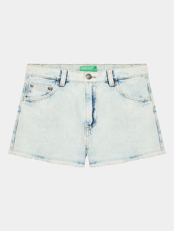 United Colors Of Benetton United Colors Of Benetton Дънкова пола 4DW2C901S Тъмносин Regular Fit