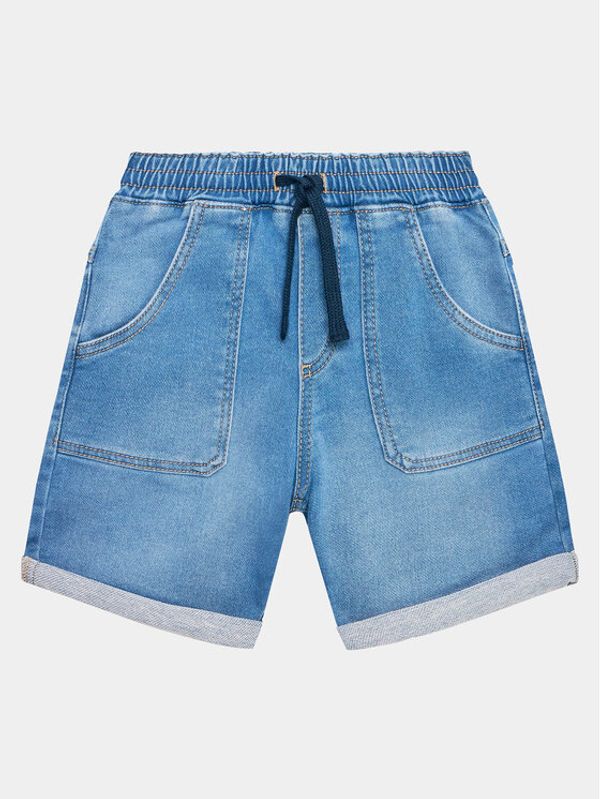 United Colors Of Benetton United Colors Of Benetton Дънкови шорти 49BPG900T Тъмносин Regular Fit