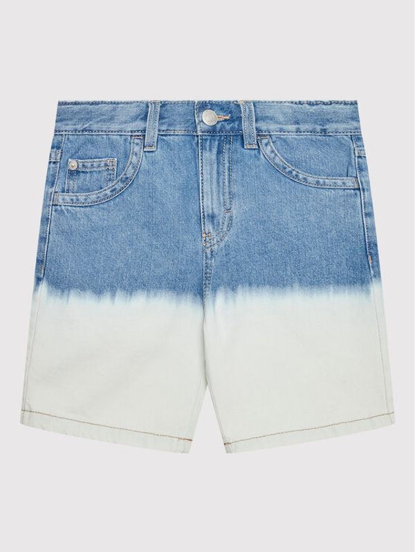 United Colors Of Benetton United Colors Of Benetton Дънкови шорти 4DW2C900J Син Regular Fit