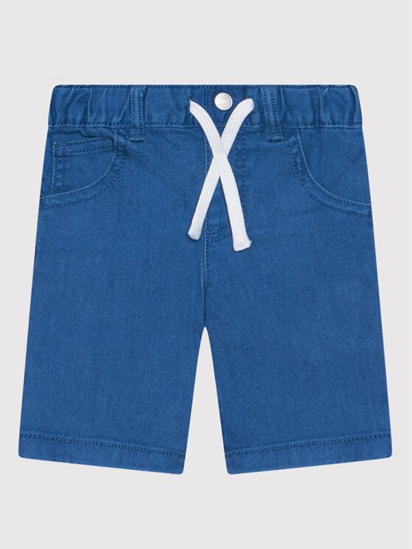 United Colors Of Benetton United Colors Of Benetton Дънкови шорти 4KV959G50 Син Slim Fit