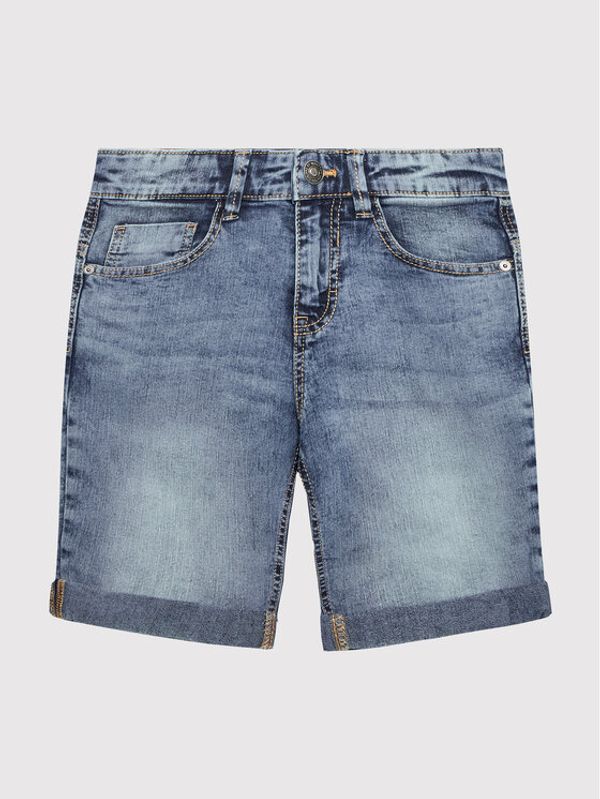 United Colors Of Benetton United Colors Of Benetton Дънкови шорти 4XA259DY0 Син Slim Fit