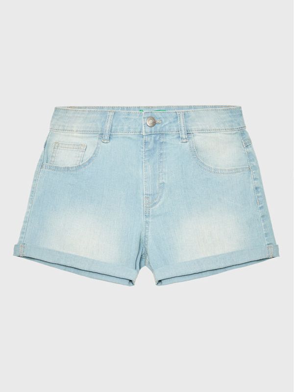 United Colors Of Benetton United Colors Of Benetton Дънкови шорти 4XA2C9010 Син Regular Fit