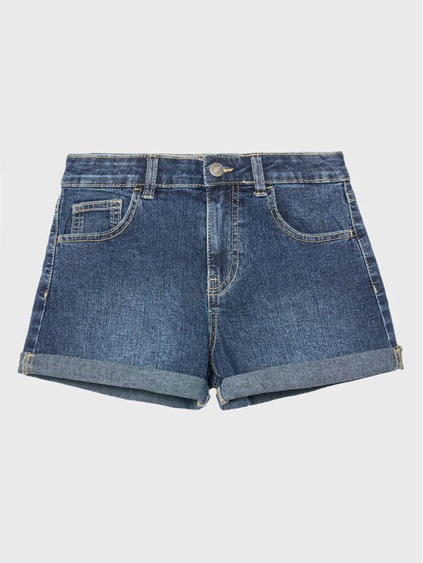 United Colors Of Benetton United Colors Of Benetton Дънкови шорти 4XA2C9010 Тъмносин Regular Fit