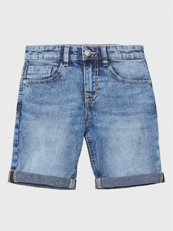 United Colors Of Benetton United Colors Of Benetton Дънкови шорти 4XA2C9013 Син Slim Fit