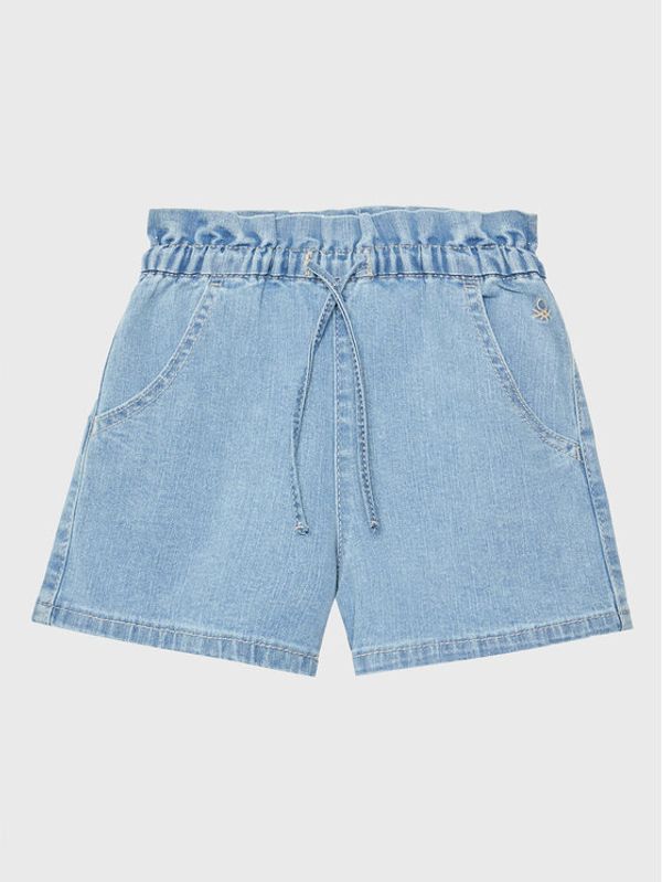 United Colors Of Benetton United Colors Of Benetton Дънкови шорти 4XA2G900Q Тъмносин Regular Fit