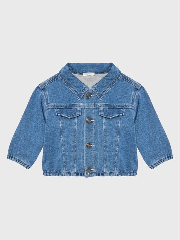 United Colors Of Benetton United Colors Of Benetton Дънково яке 2BAYAN00F Син Regular Fit