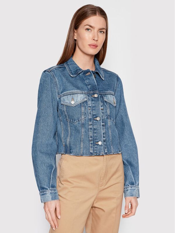 United Colors Of Benetton United Colors Of Benetton Дънково яке 2H3VDN006 Син Regular Fit