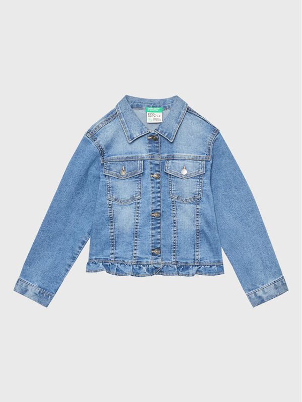 United Colors Of Benetton United Colors Of Benetton Дънково яке 2RW4GN013 Син Regular Fit