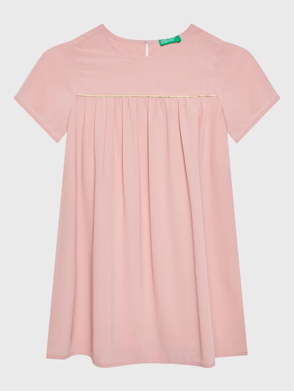 United Colors Of Benetton United Colors Of Benetton Елегантна рокля 493VCV00U Розов Regular Fit