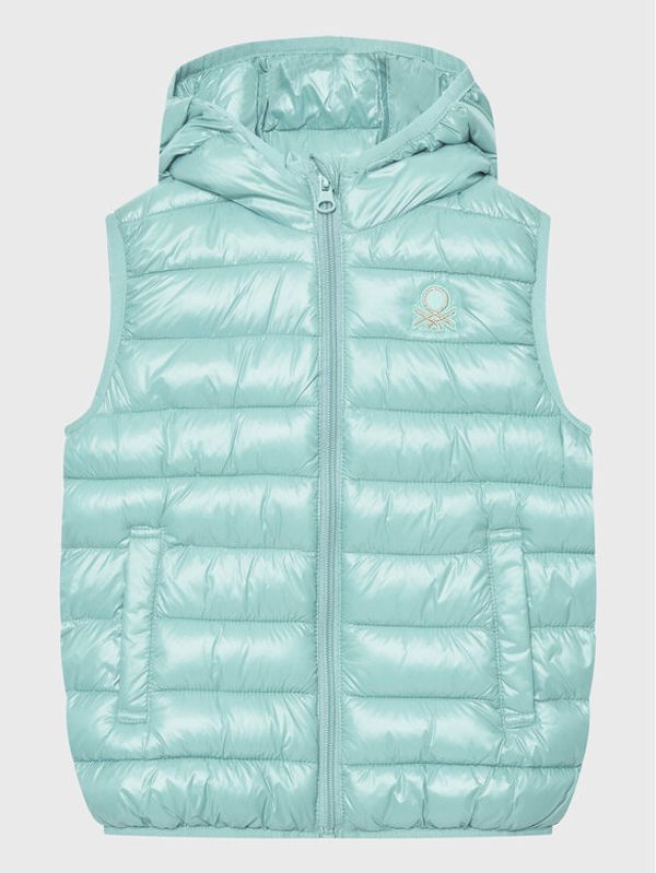 United Colors Of Benetton United Colors Of Benetton Елек 21INGJ005 Син Regular Fit