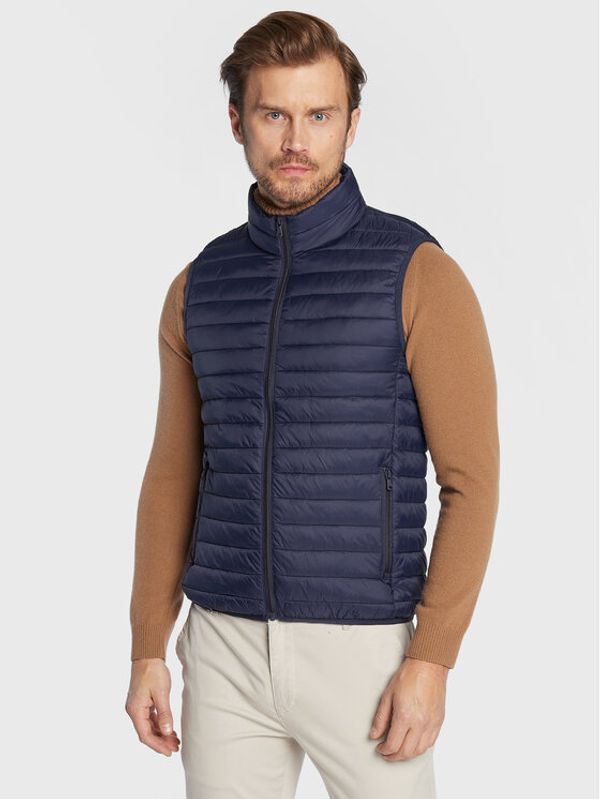 United Colors Of Benetton United Colors Of Benetton Елек 2BA2UJ001 Тъмносин Slim Fit