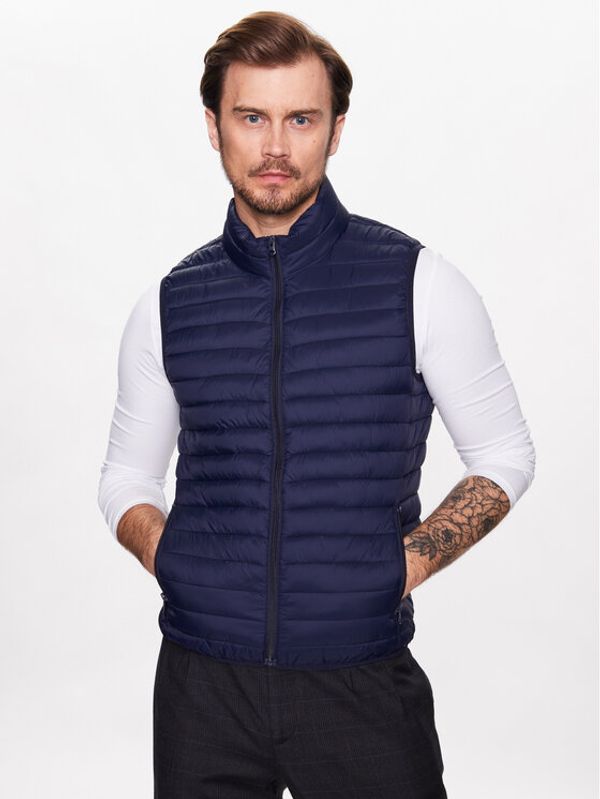 United Colors Of Benetton United Colors Of Benetton Елек 2BA2UJ005 Тъмносин Regular Fit