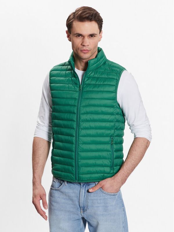 United Colors Of Benetton United Colors Of Benetton Елек 2BA2UJ005 Зелен Regular Fit