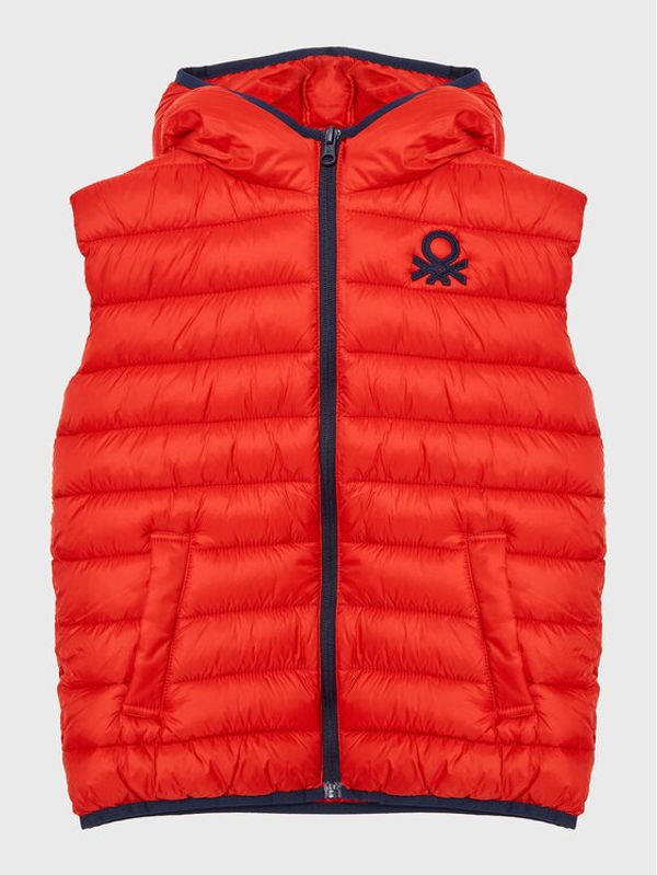 United Colors Of Benetton United Colors Of Benetton Елек 2TWDCJ007 Оранжев Regular Fit