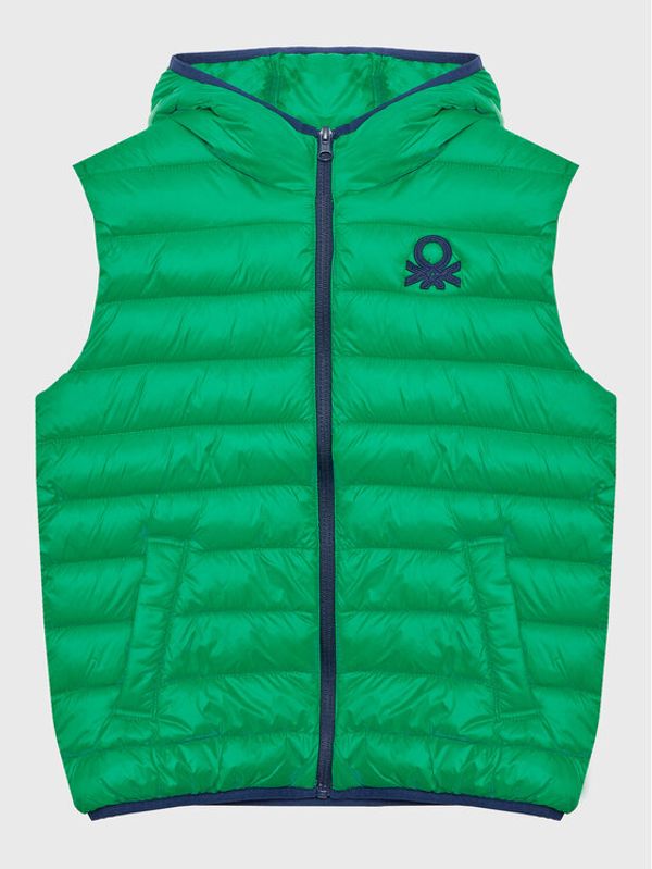 United Colors Of Benetton United Colors Of Benetton Елек 2TWDCJ007 Зелен Regular Fit