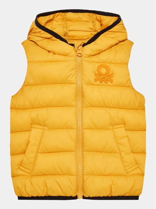 United Colors Of Benetton United Colors Of Benetton Елек 2TWDGJ006 Жълт Regular Fit