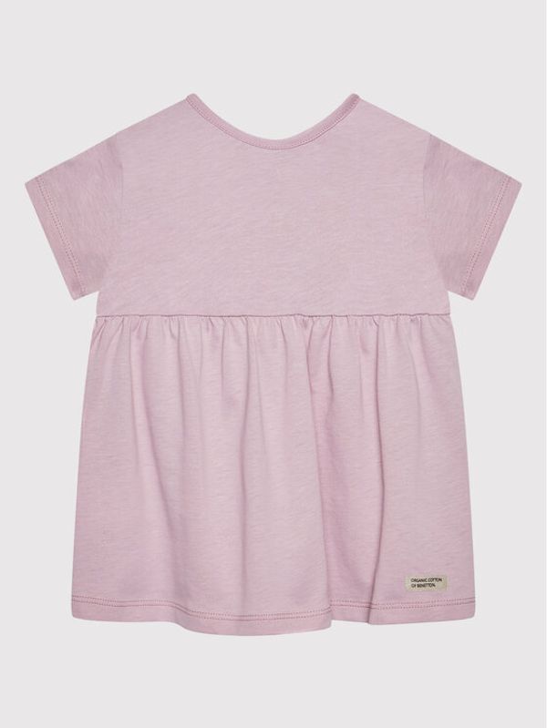 United Colors Of Benetton United Colors Of Benetton Ежедневна рокля 3I1XG101Y Розов Regular Fit