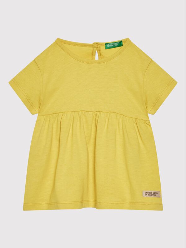United Colors Of Benetton United Colors Of Benetton Ежедневна рокля 3I1XG101Y Зелен Regular Fit