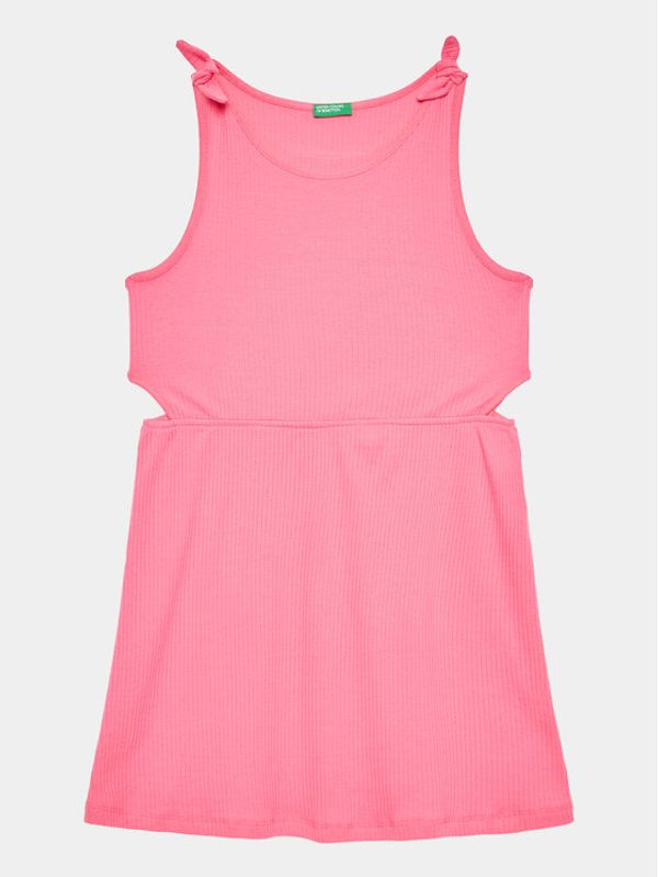 United Colors Of Benetton United Colors Of Benetton Ежедневна рокля 3ZZUCV00E Розов Regular Fit