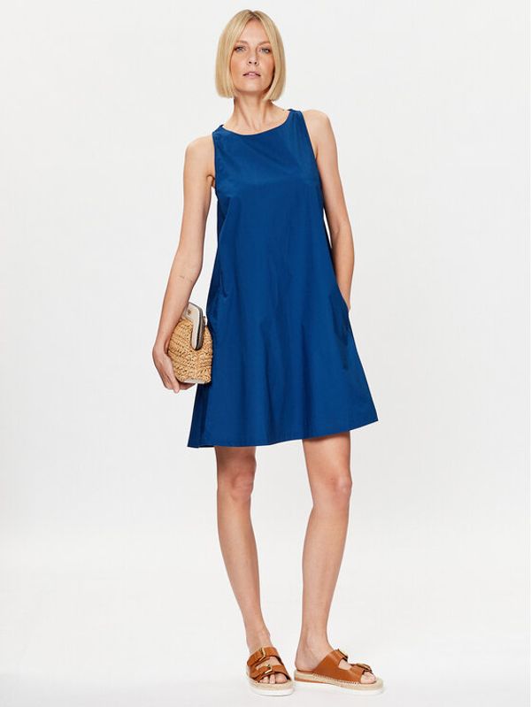 United Colors Of Benetton United Colors Of Benetton Ежедневна рокля 464KDV04X Син Regular Fit