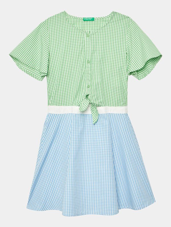 United Colors Of Benetton United Colors Of Benetton Ежедневна рокля 47KTCV01B Оранжев Regular Fit