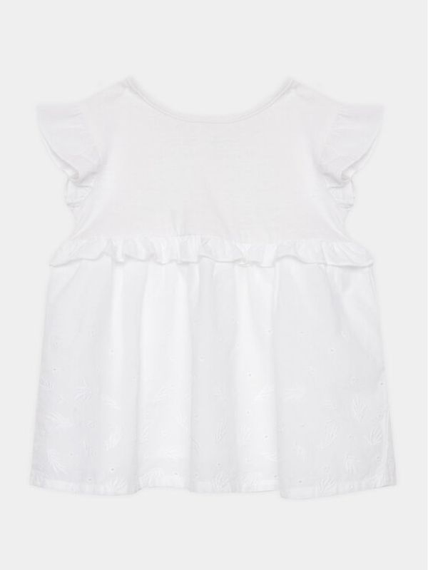 United Colors Of Benetton United Colors Of Benetton Ежедневна рокля 47YZAV00B Бял Regular Fit