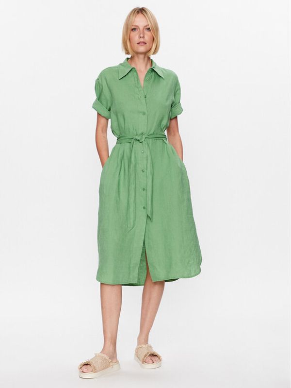 United Colors Of Benetton United Colors Of Benetton Ежедневна рокля 4AGHDV039 Зелен Regular Fit