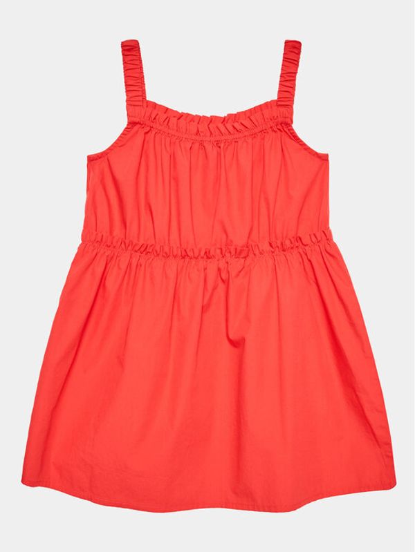 United Colors Of Benetton United Colors Of Benetton Ежедневна рокля 4EW7GV00T Червен Regular Fit