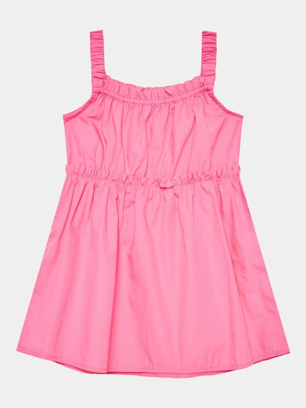 United Colors Of Benetton United Colors Of Benetton Ежедневна рокля 4EW7GV00T Розов Regular Fit