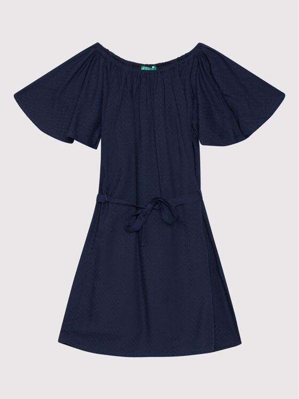 United Colors Of Benetton United Colors Of Benetton Ежедневна рокля 4H02CV007 Тъмносин Regular Fit