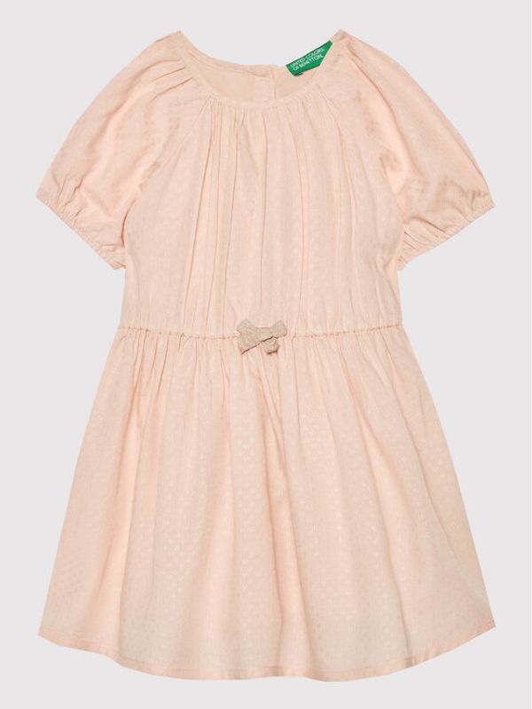 United Colors Of Benetton United Colors Of Benetton Ежедневна рокля 4H02GV002 Розов Regular Fit