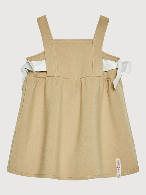 United Colors Of Benetton United Colors Of Benetton Ежедневна рокля 4OJN58420 Бежов Regular Fit